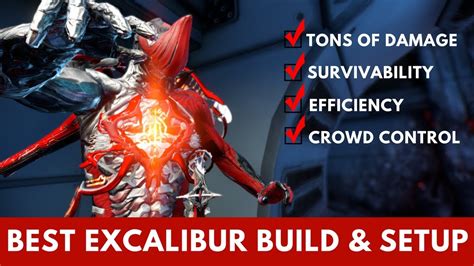 excalibur builds warframe|Warframe Excalibur .